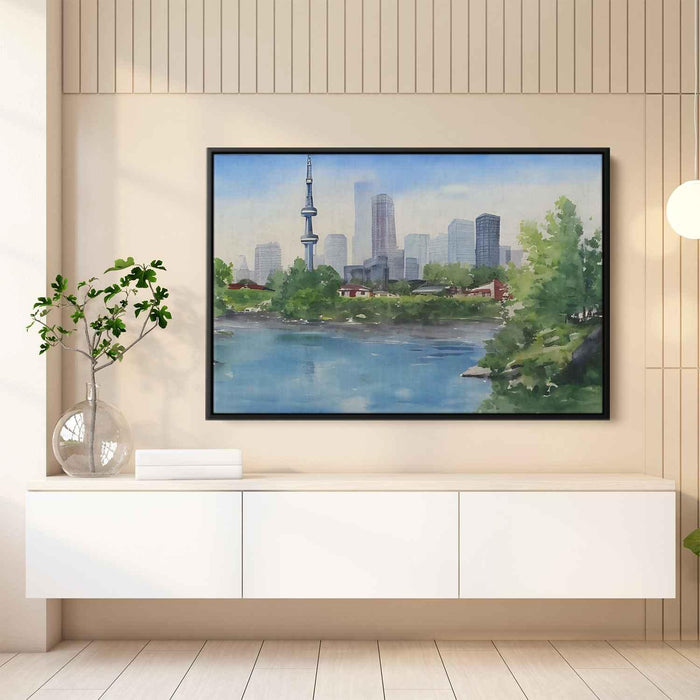 Watercolor CN Tower #127 - Kanvah