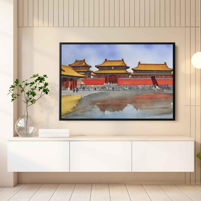Watercolor Forbidden City #107 - Kanvah