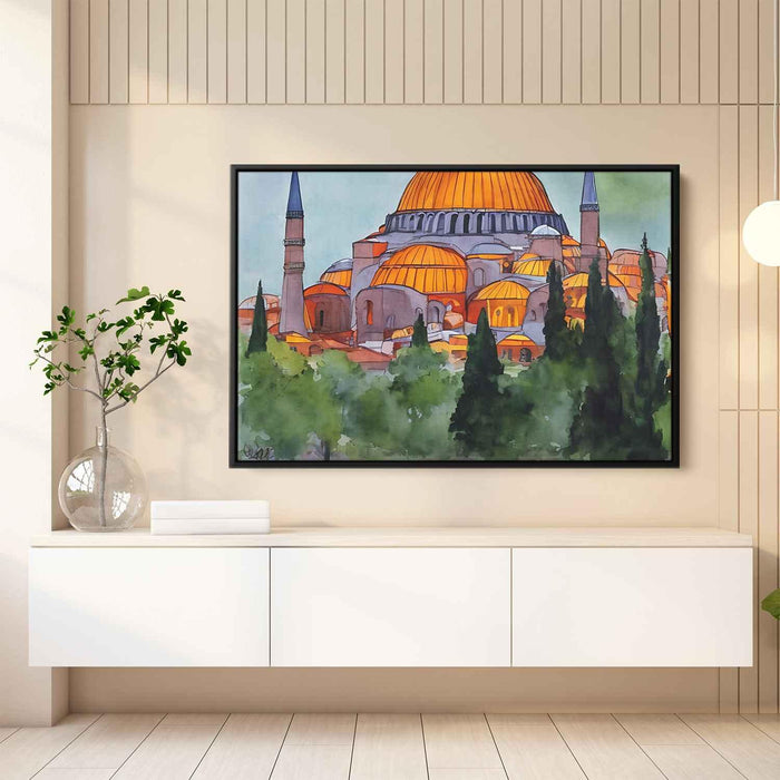 Watercolor Hagia Sophia #111 - Kanvah