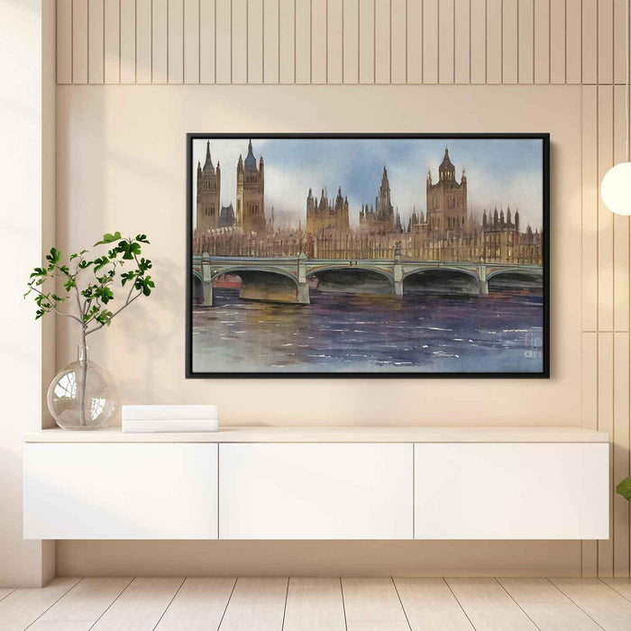 Watercolor Palace of Westminster #117 - Kanvah