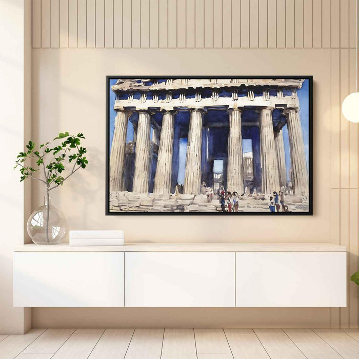 Watercolor Parthenon #134 - Kanvah