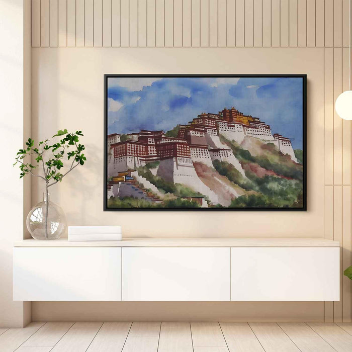 Watercolor Potala Palace #118 - Kanvah