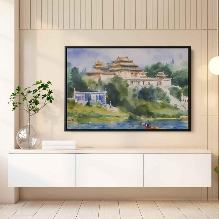Watercolor Summer Palace #124 - Kanvah