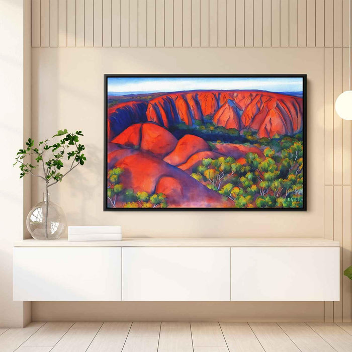 Watercolor Uluru #107 - Kanvah