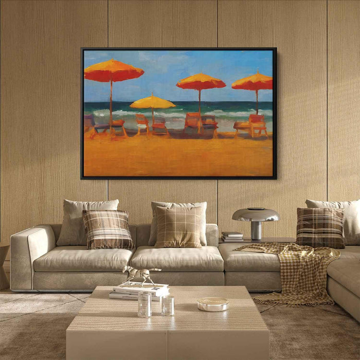 Abstract Beach Umbrellas #127 - Kanvah