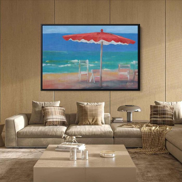 Abstract Beach Umbrellas #134 - Kanvah