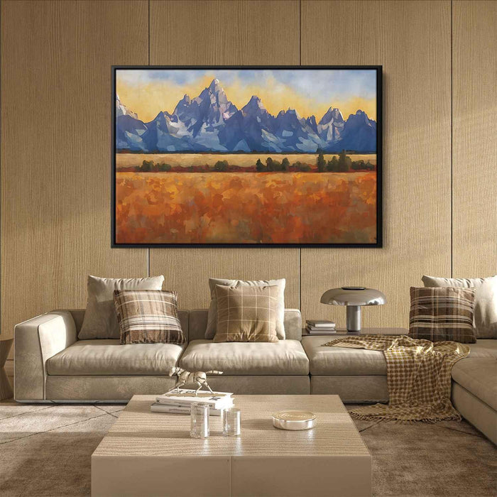 Abstract Grand Tetons #111 - Kanvah