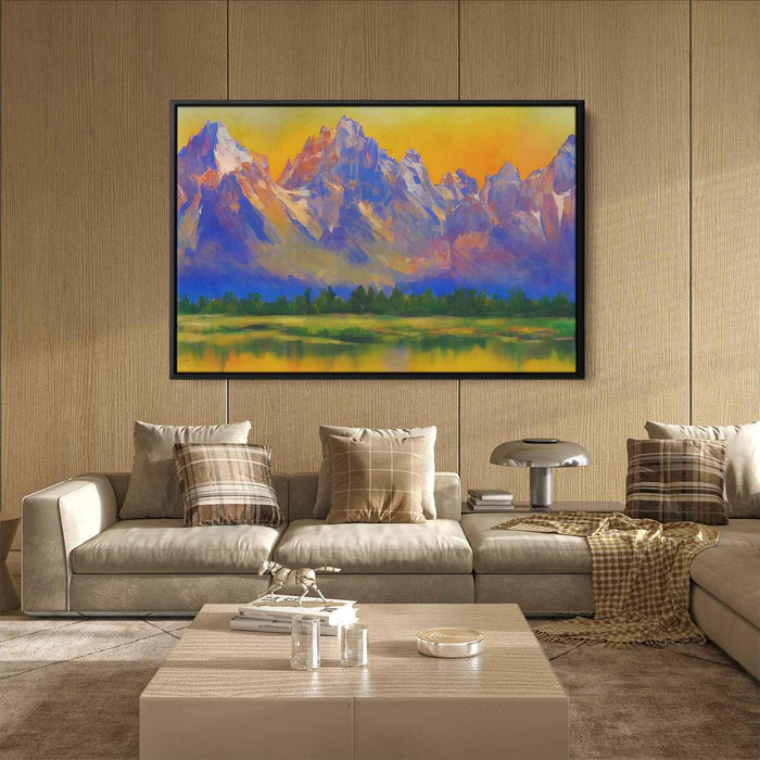 Abstract Grand Tetons #118 - Kanvah