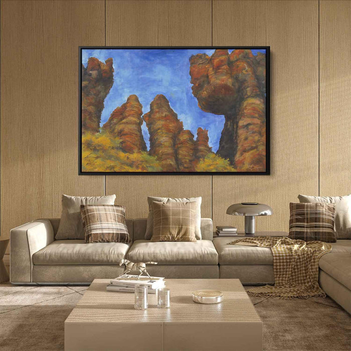 Abstract Hoodoo formations #133 - Kanvah