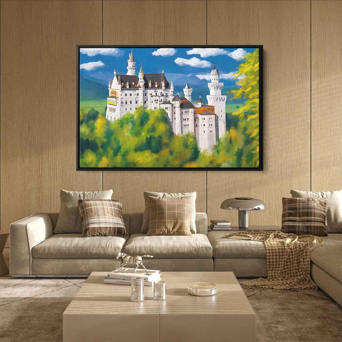 Abstract Neuschwanstein Castle #111 - Kanvah
