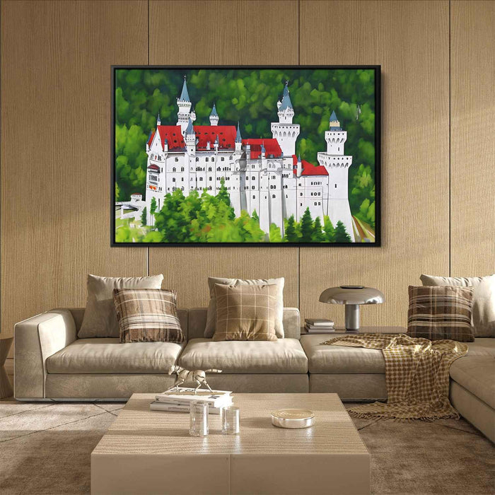 Abstract Neuschwanstein Castle #117 - Kanvah