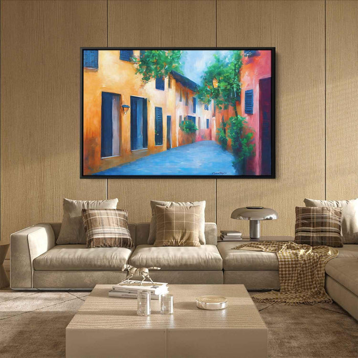 Abstract Portofino Streets #126 - Kanvah