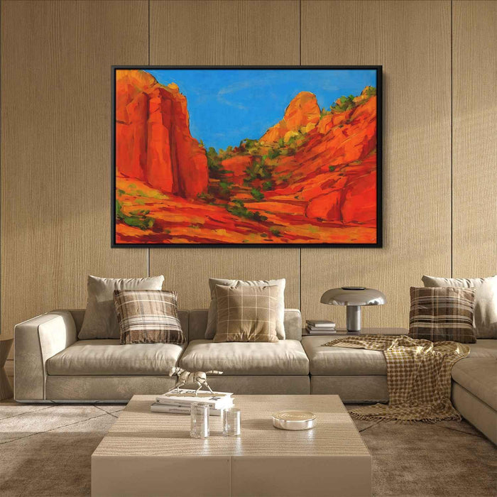 Abstract Sedona Red Rocks #117 - Kanvah