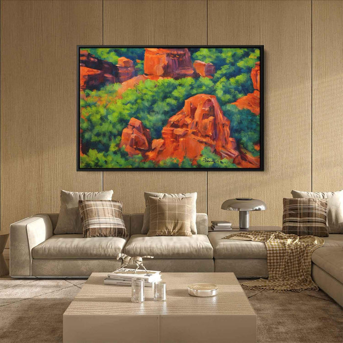 Abstract Sedona Red Rocks #127 - Kanvah