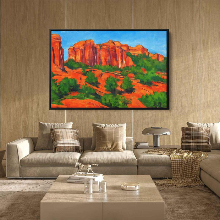 Abstract Sedona Red Rocks #136 - Kanvah