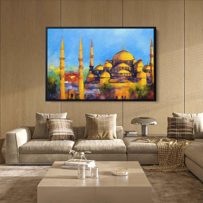 Abstract Blue Mosque #127 - Kanvah