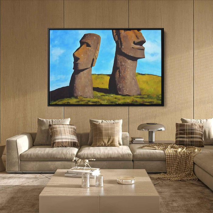 Abstract Moai of Easter Island #107 - Kanvah