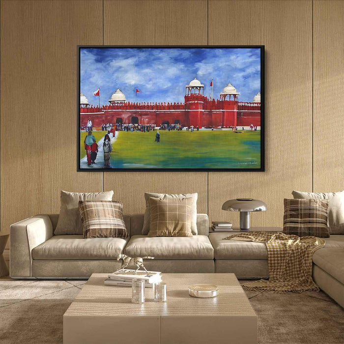 Abstract Red Fort #114 - Kanvah