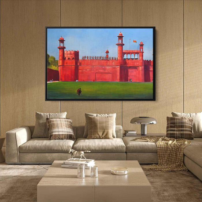 Abstract Red Fort #133 - Kanvah