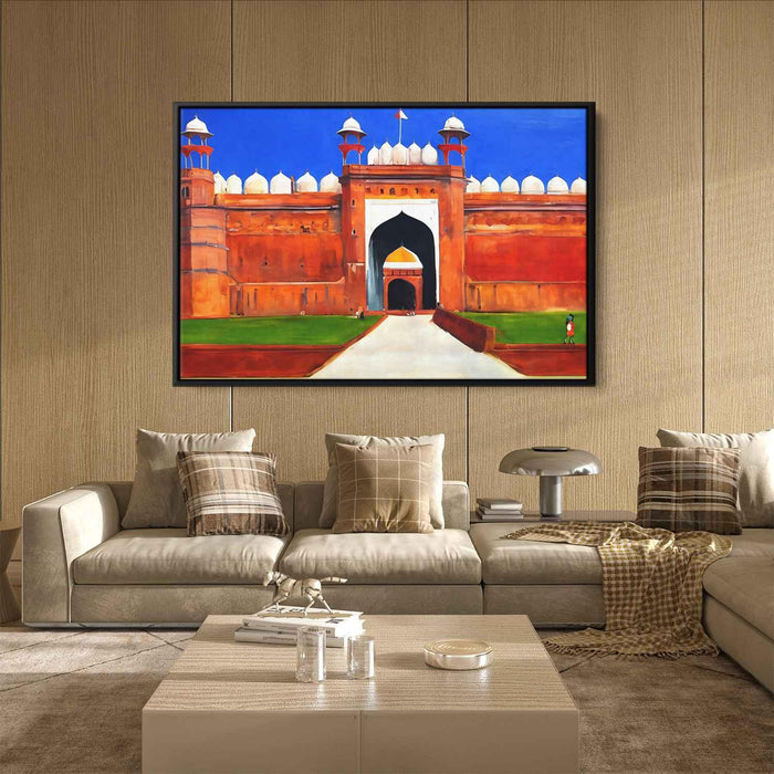 Abstract Red Fort #135 - Kanvah