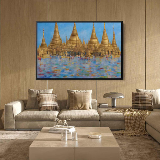Abstract Shwedagon Pagoda #118 - Kanvah