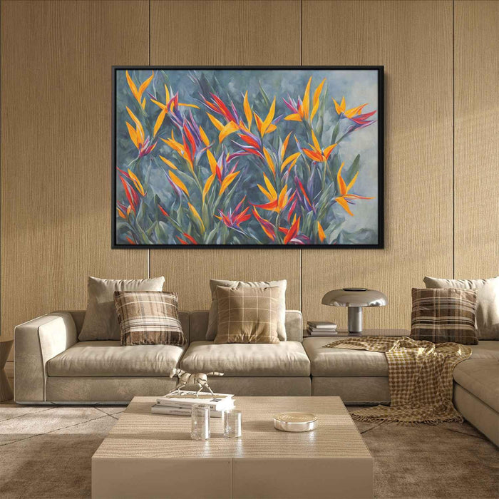 Contemporary Oil Birds of Paradise #114 - Kanvah