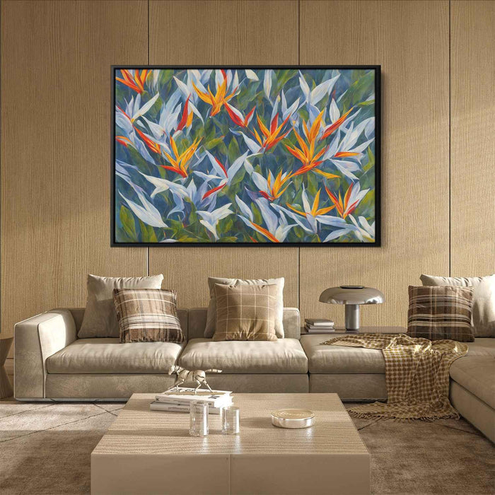 Contemporary Oil Birds of Paradise #118 - Kanvah