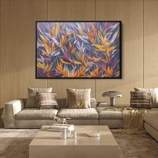 Contemporary Oil Birds of Paradise #124 - Kanvah