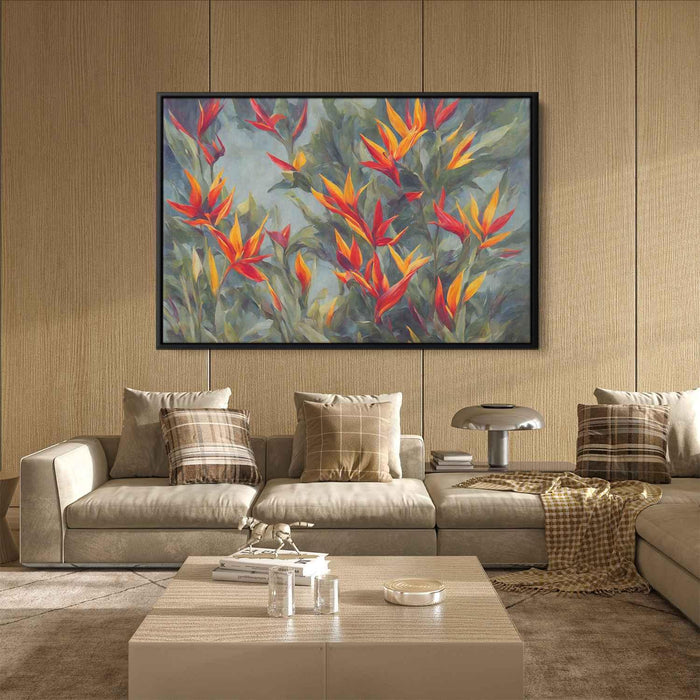 Contemporary Oil Birds of Paradise #126 - Kanvah