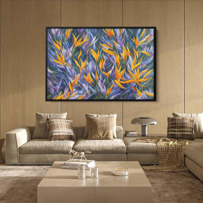 Contemporary Oil Birds of Paradise #128 - Kanvah