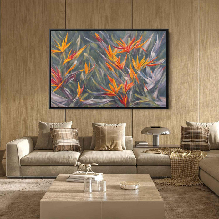 Contemporary Oil Birds of Paradise #135 - Kanvah