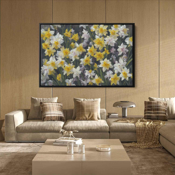 Contemporary Oil Daffodils #111 - Kanvah