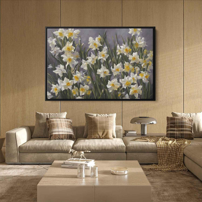 Contemporary Oil Daffodils #114 - Kanvah