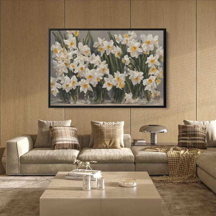 Contemporary Oil Daffodils #135 - Kanvah