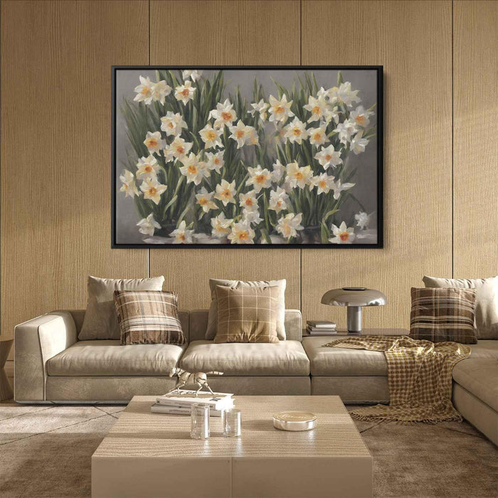 Contemporary Oil Daffodils #136 - Kanvah