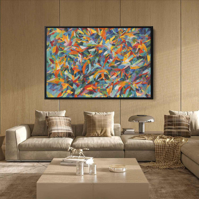 Cubist Oil Birds of Paradise #118 - Kanvah