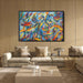 Cubist Oil Birds of Paradise #126 - Kanvah