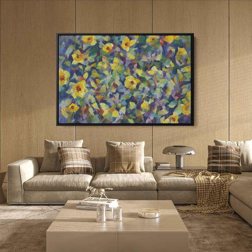 Cubist Oil Daffodils #133 - Kanvah