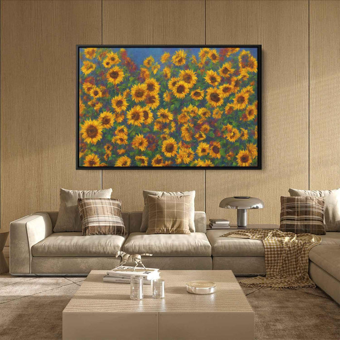 Enchanting Abstract Sunflowers #111 - Kanvah