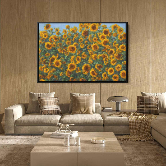 Enchanting Abstract Sunflowers #117 - Kanvah