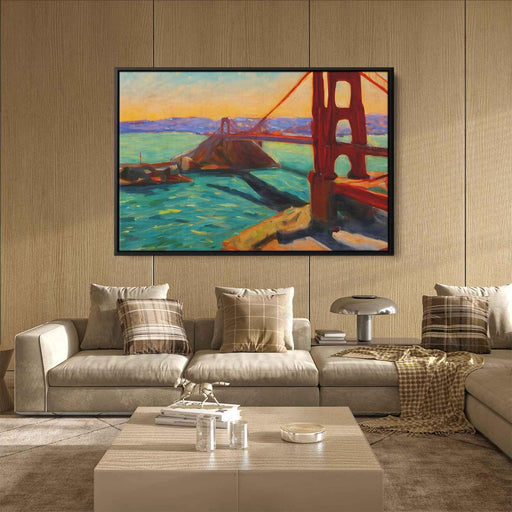Impressionism Golden Gate Bridge #107 - Kanvah