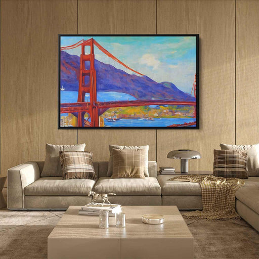 Impressionism Golden Gate Bridge #117 - Kanvah