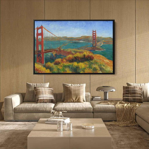 Impressionism Golden Gate Bridge #127 - Kanvah