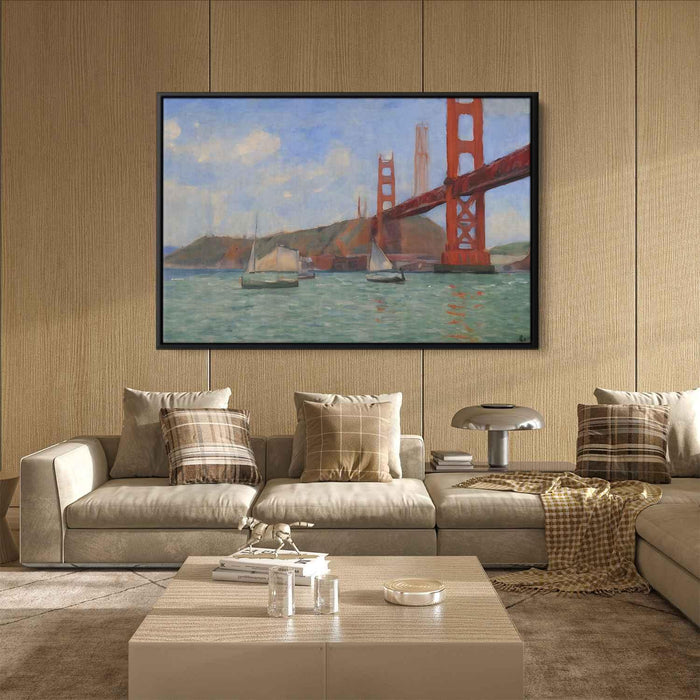 Impressionism Golden Gate Bridge #128 - Kanvah