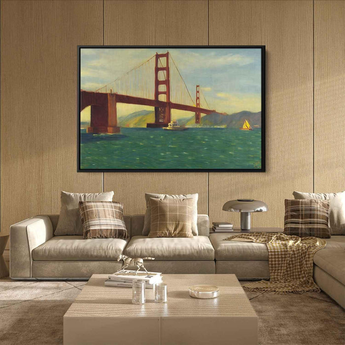 Impressionism Golden Gate Bridge #133 - Kanvah