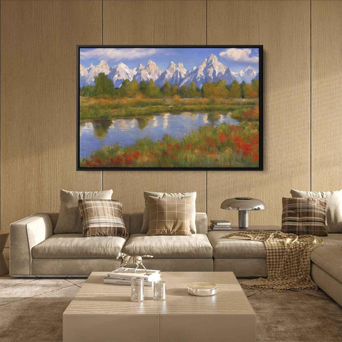 Impressionism Grand Tetons #107 - Kanvah