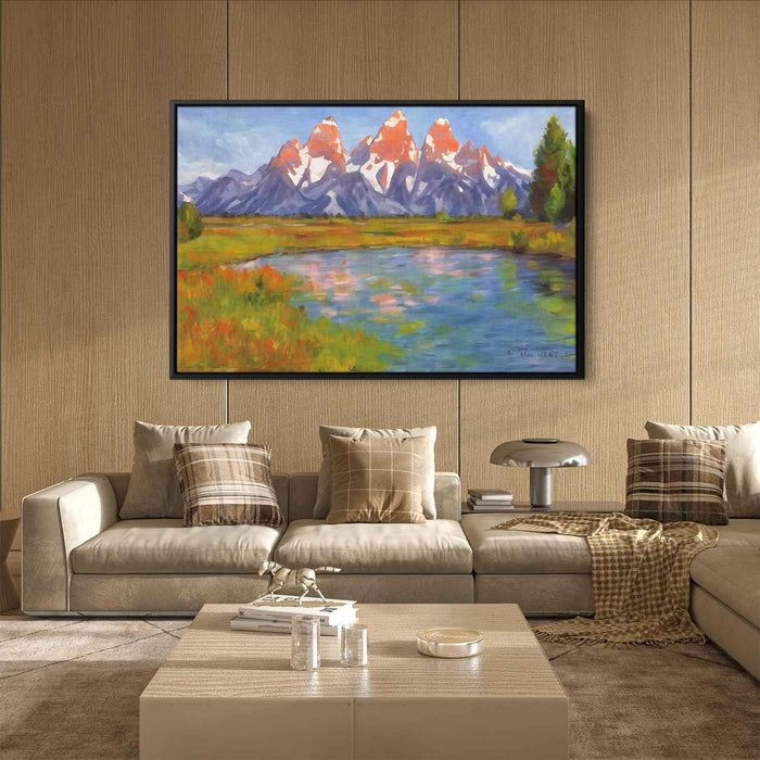 Impressionism Grand Tetons #114 - Kanvah