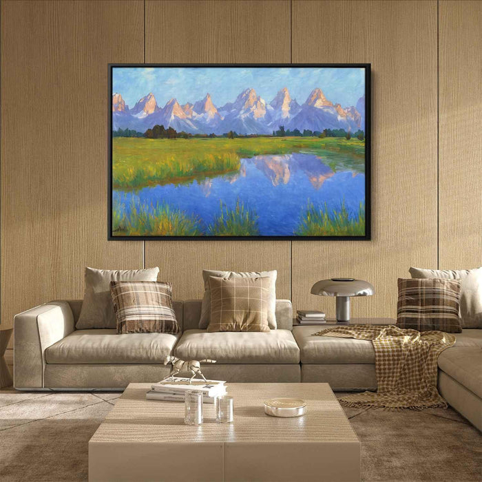 Impressionism Grand Tetons #126 - Kanvah