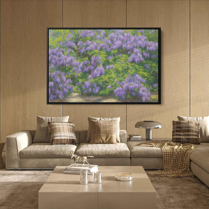 Impressionist Oil Wisteria #135 - Kanvah