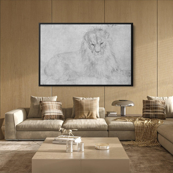 Lion by Albrecht Durer - Canvas Artwork